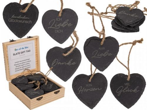 Popron.cz Břidlicová dárková visačka