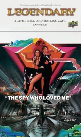 Upper Deck Legendary: 007 A James Bond Deck Building Game - The Spy Who Loved Me
