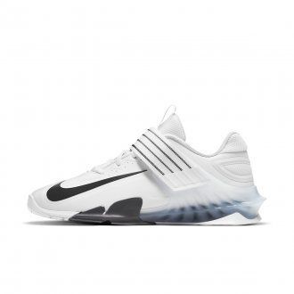 Nike Pánské vzpěračské boty Savaleos - White/Black-Iron Grey CV5708-100