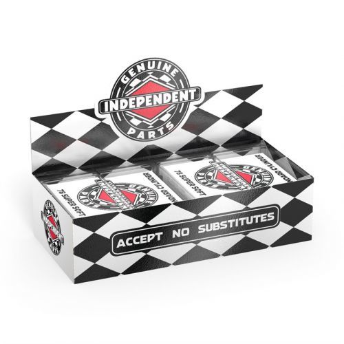 bushingy INDEPENDENT - Genuine Parts Standard Cylinder Cushions Super Soft (78a) White (69056)