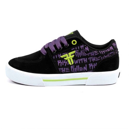 boty FALLEN - Patriot Youth Rwtf Black Plum Green (RWTF BLACK PLUM GREE)