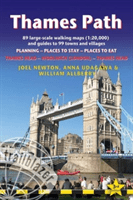 Thames Path,  Trailblazer British Walking Guide - Thames Head to Woolwich (London) & London to Thames Head: 89 Large-Scale Walking Maps & Guides to 99 Towns & Villages: Planning, Places to Stay, Places to Eat (Newton Joel)(Paperback / softback