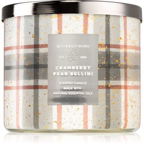 Bath & Body Works Cranberry Pear Bellini vonná svíčka 411 g