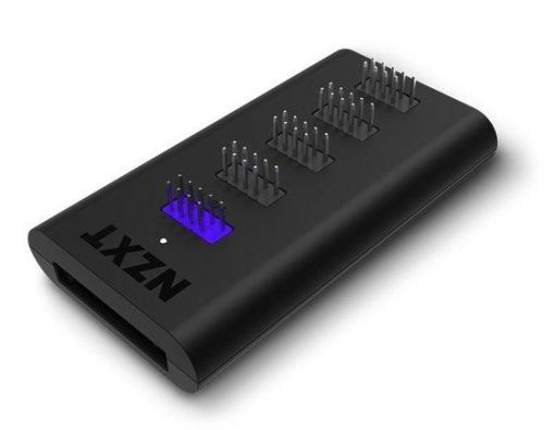 NZXT AC-IUSBH-M3 USB Expansion rozšiřující karta 4x USB 2.0 interní, 1x USB 2.0 externí, uzavřené magnetické tělo, AC-IUSBH-M3