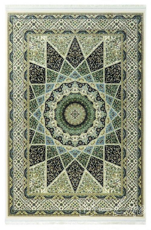 Oriental Weavers koberce Kusový koberec Razia 1330/ET2X - 133x190 cm Zelená