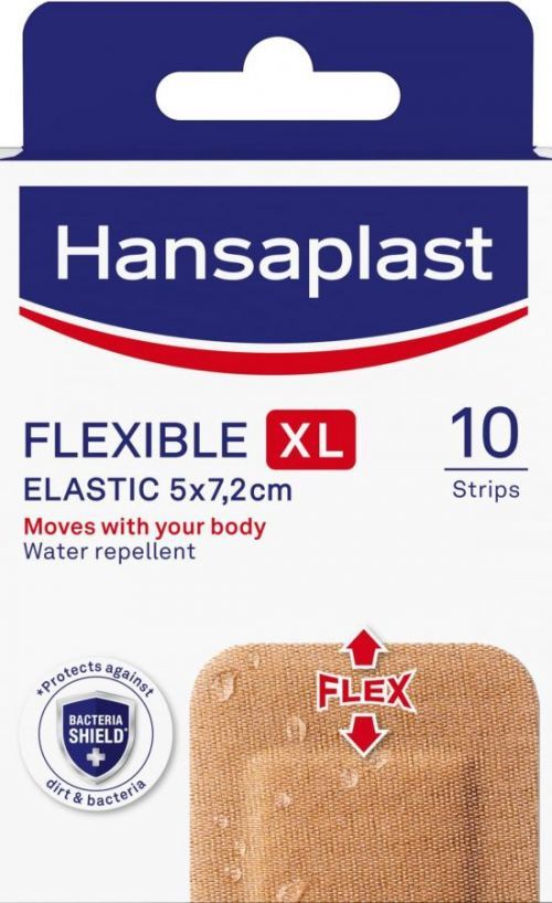 Hansaplast Flexible XL elastická náplast 10 ks