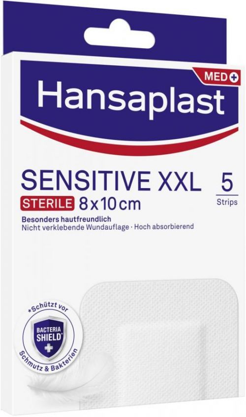 Hansaplast Sensitive XXL elastická náplast 5 ks