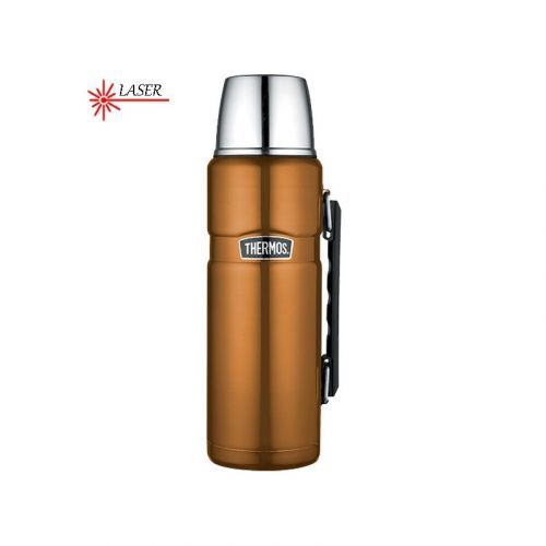 Termoska na nápoje Thermos Style s madlem 1200 ml - světle hnědá