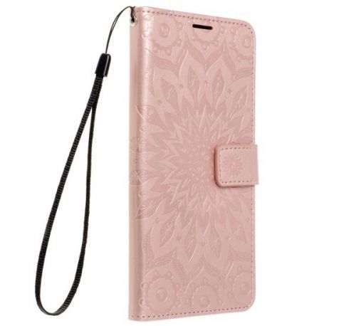 Flipové pouzdro Forcell MEZZO pro Samsung Galaxy A13 5G, mandala rose gold