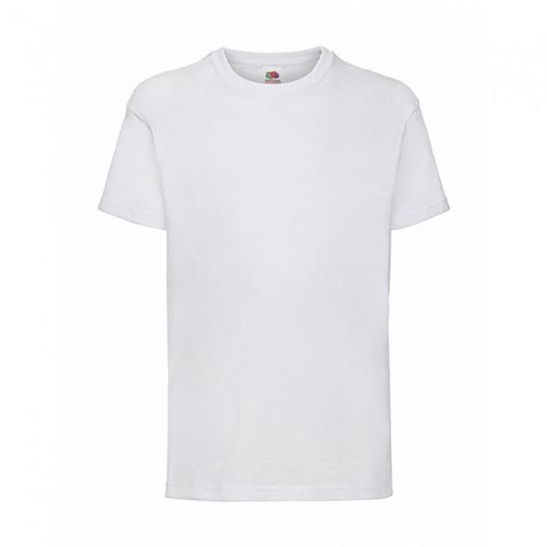 Tričko dětské Fruit of the Loom - bílé, 104