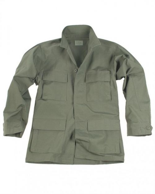 Blůza Mil-Tec US BDU Rip-Stop - olivová, XXL