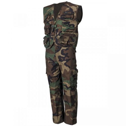 Komplet dětský MFH US - woodland, XXL