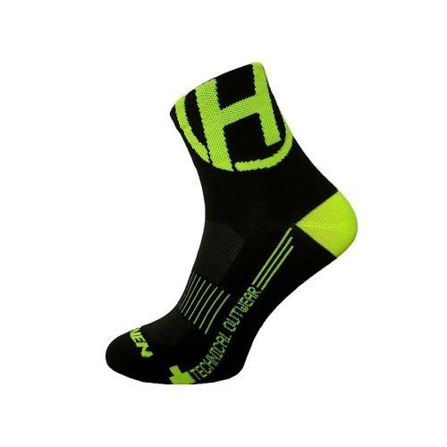 Ponožky Haven Lite Neo 2 ks - černé-žluté, 6-7