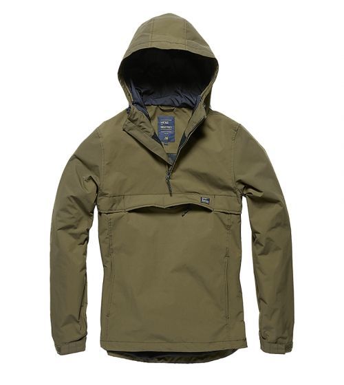 Bunda Vintage Industries Shooter Anorak - olivová, XL