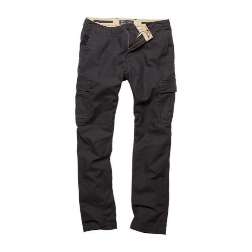 Kalhoty Vintage Industries Mallow - černé, 31