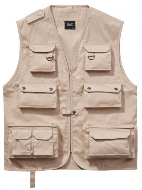 Vesta Brandit Hunting Vest - béžová, 6XL
