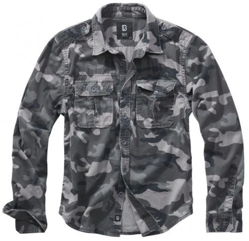Košile Brandit Vintage Shirt 1/1 - nightcamo, L