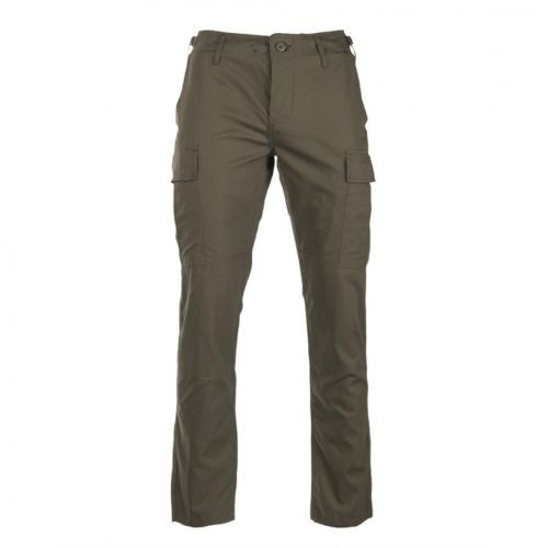 US kalhoty Mil-Tec BDU Slim Fit - olivové, L