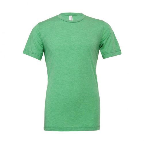 Tričko Bella Triblend Crew Men - světle zelené, L