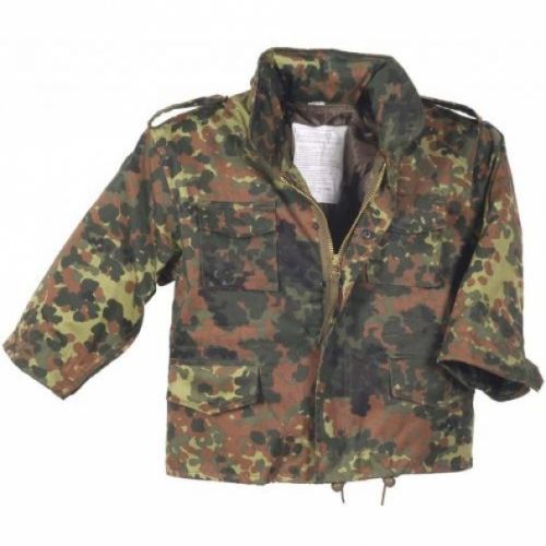 Bunda dětská Anton M65 - flecktarn, XL