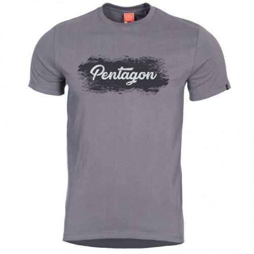 Tričko Pentagon Grunge - šedé, L