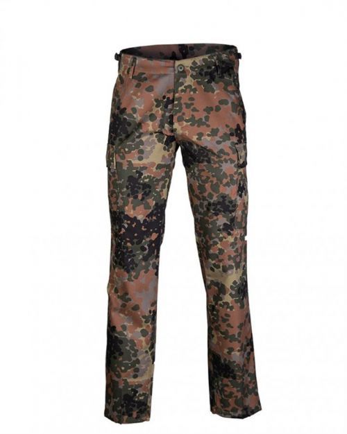 Kalhoty Mil-Tec BDU Ranger Straight Cut - flecktarn, S