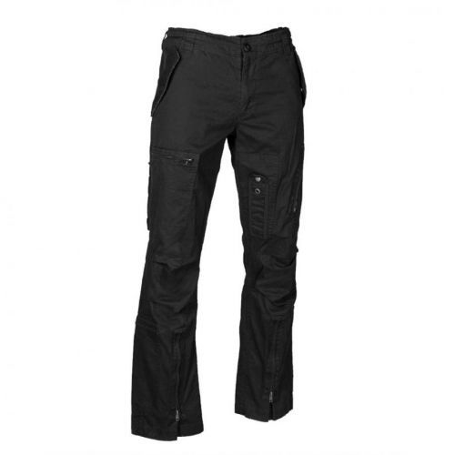 Kalhoty Mil-Tec Pilot Straight Cut - černé, L