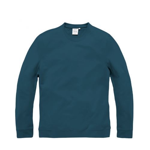 Mikina Vintage Industries Bridge Crewneck - modrá, L