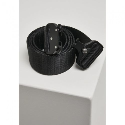 Opasek textilní Urban Classics Wing Buckle Belt - černý, L/XL