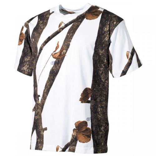 Triko s krátkým rukávem MFH Hunter - hunter-snow, 3XL