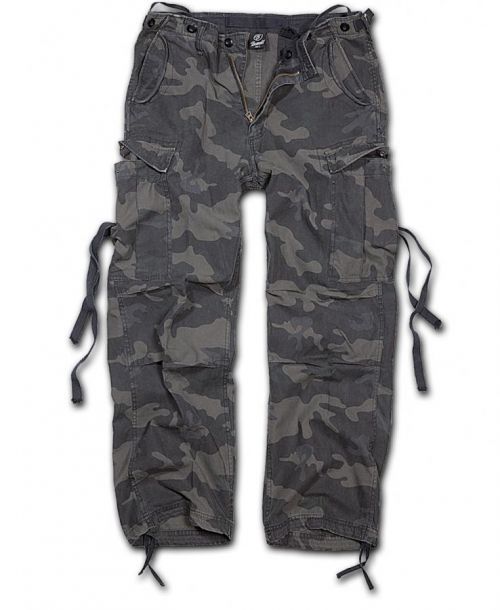 Kalhoty Brandit M65 Vintage - darkcamo, XL