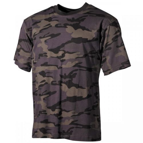 Triko s krátkým rukávem MFH US - darkcamo, 3XL