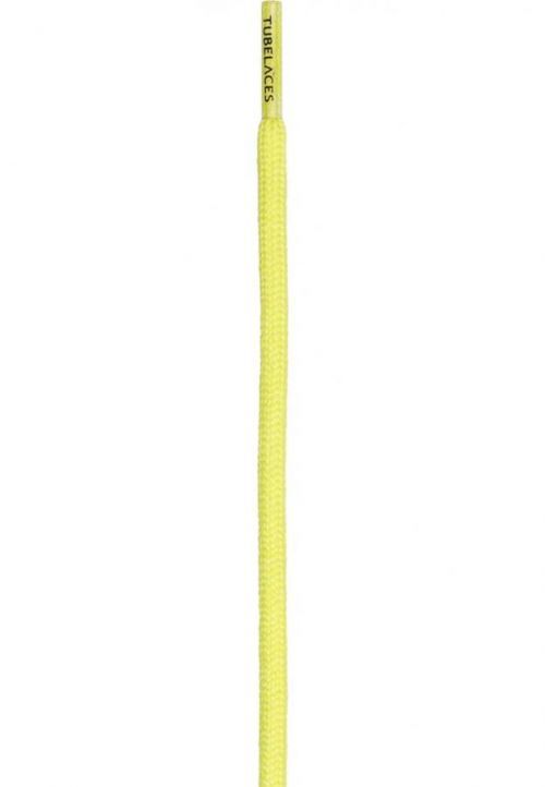 Tkaničky do bot Tubelaces Rope Solid - žluté svítící, 130 cm