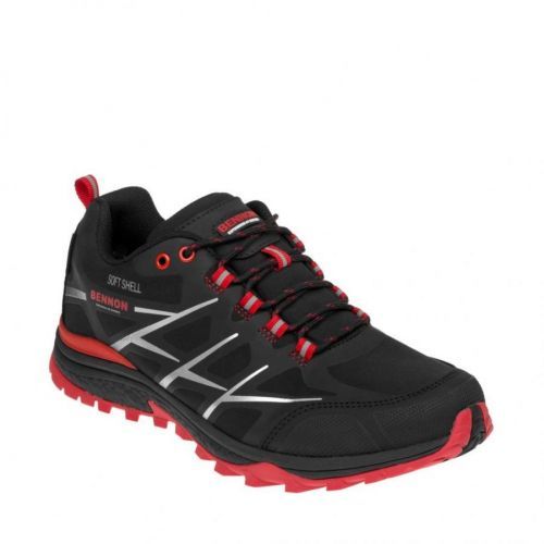 Boty trekové Bennon Calibro Low - černé-červené, 44