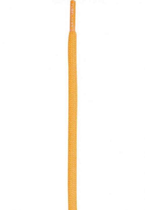 Tkaničky do bot Tubelaces Rope Solid - oranžové svítící, 130 cm