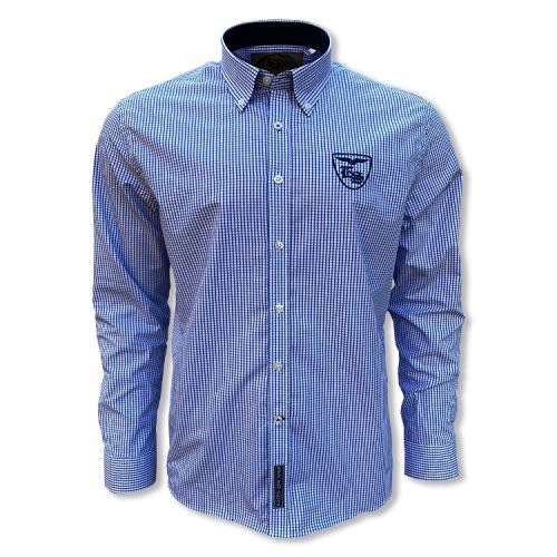 Košile Erik and Sons Dunmore 1/1 - modrá, XL
