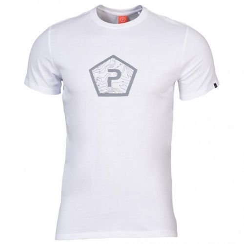 Tričko Pentagon Shape - bílé, XXL