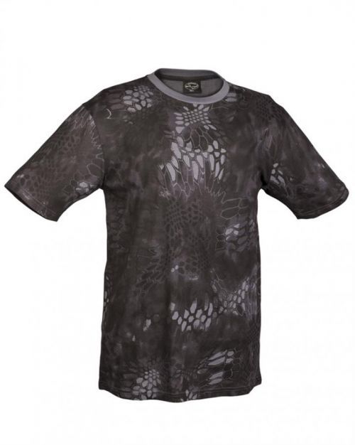 Maskáčové tričko dětské - mandra night, L