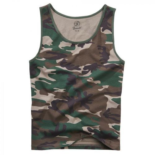 Tílko Brandit Tank Top - woodland, L