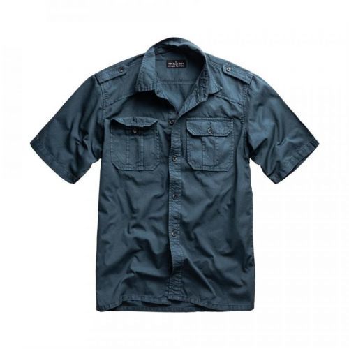 Košile Surplus M65 Basic Shirt s krátkým rukávem - navy, L