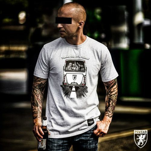 Triko PGwear Thank God Its Friday - šedé, S