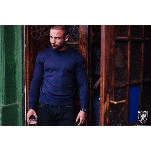 Svetr PGwear Classic - navy, XXL