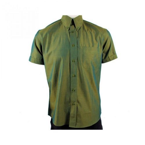 Košile Warrior Vintage Short 2 Tone - zelená, M