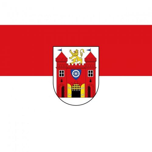 Samolepka vlajka město Liberec (ČR) 10,5x14,8 cm 1 ks