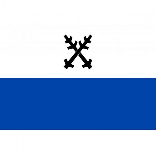 Samolepka vlajka město Česká Lípa (ČR) 10,5x14,8 cm 1 ks