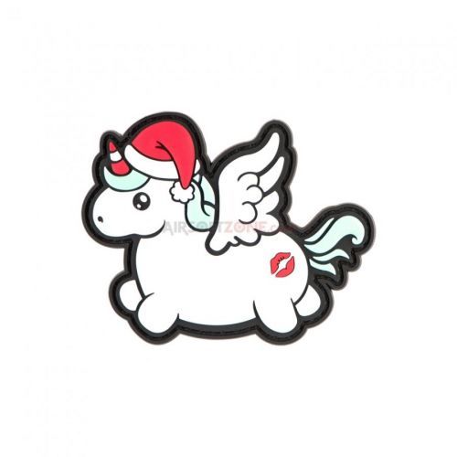 Gumová nášivka Jackets to Go Christmas Unicorn
