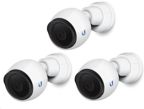 Ubiquiti UBNT UVC-G4-Bullet-3 [3-pack, 4Mpix, 24fps, H.264, 4mm, PoE, IR 5m, úhel záběru 86°] (UVC-G4-Bullet-3)