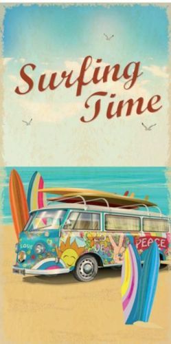 Plážová osuška Lovely Home 12151 California Surfers