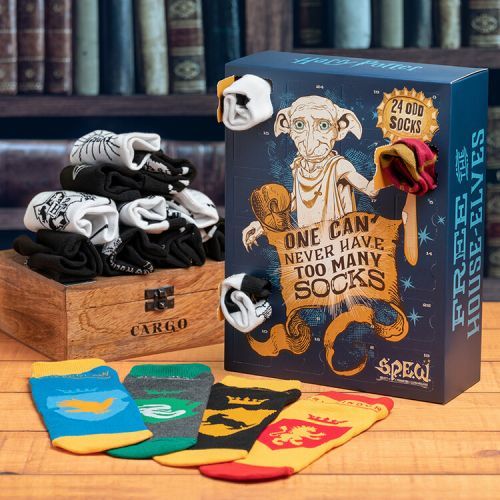 PALADONE Adventní kalendář Harry Potter - Odd Socks