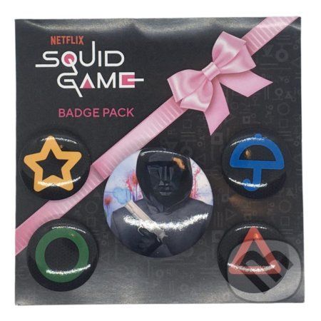 Set odznaků Squid games